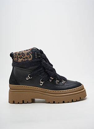Bottines/boots talon bas talon de 4 à 6cm noir MELINE femme
