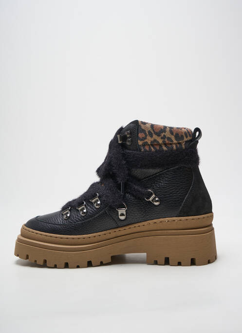 Bottines/boots talon bas talon de 4 à 6cm noir MELINE femme