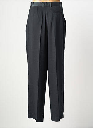 Pantalon large fermeture zippée sous rabat avec crochet taille normale vert LAURENCE BRAS femme