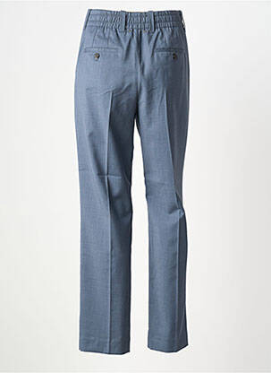 Pantalon droit tissage popeline taille normale bleu GOLDEN GOOSE femme