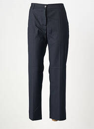 Pantalon droit stretch taille normale bleu ATTIC AND BARN femme
