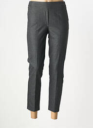 Pantalon 7/8 stretch taille normale gris MOMONI femme