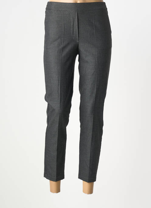 Pantalon 7/8 stretch taille normale gris MOMONI femme