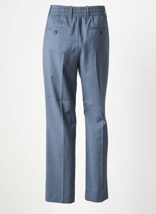 Pantalon droit tissage popeline taille normale bleu GOLDEN GOOSE femme