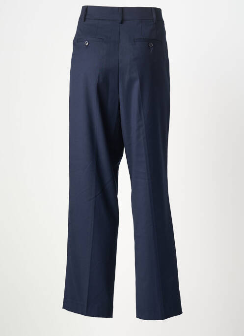 Pantalon droit stretch taille normale bleu HOD femme