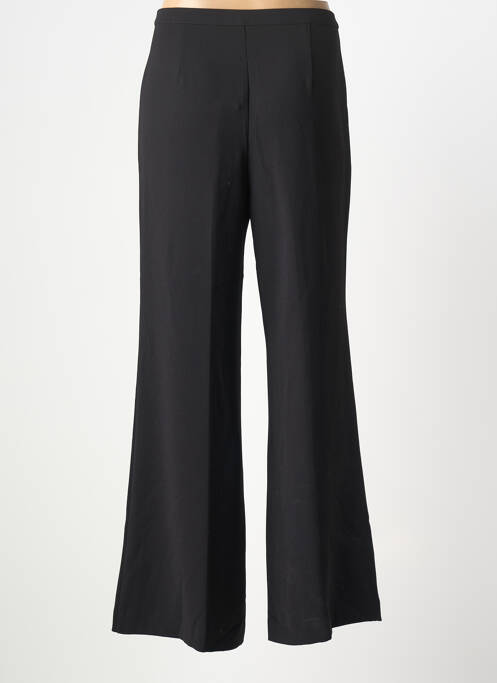 Pantalon large tissage crêpe taille normale noir MALIPARMI femme