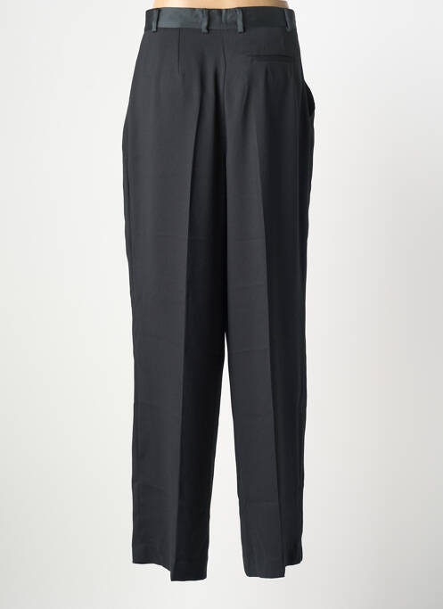 Pantalon large fermeture zippée sous rabat avec crochet taille normale vert LAURENCE BRAS femme