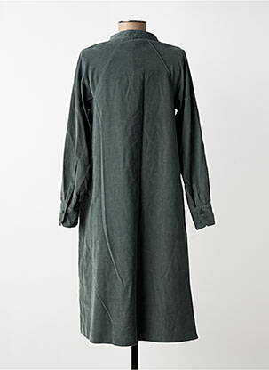 Robe mi-longue manches longues manches longues gris ROSSO 35 femme