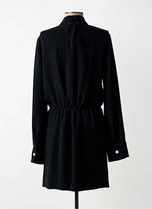 Robe courte manches longues manches longues noir FORTE-FORTE femme