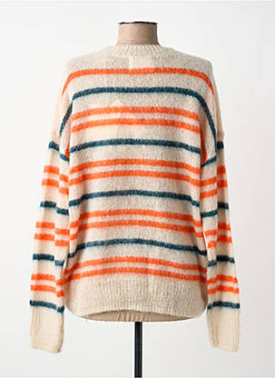 Pull coupe droite manches longues beige MARANT ETOILE femme