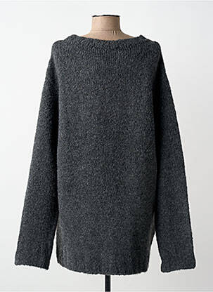 Pull coupe droite manches longues gris PENN & INK N.Y femme