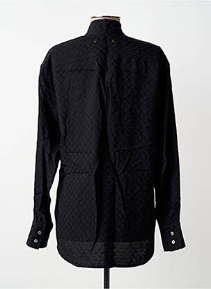 Chemisier coupe droite manches longues noir GOLDEN GOOSE femme