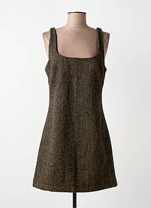 Robe courte sans manche sans manche noir IDANO femme