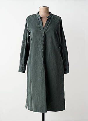 Robe mi-longue manches longues manches longues gris ROSSO 35 femme