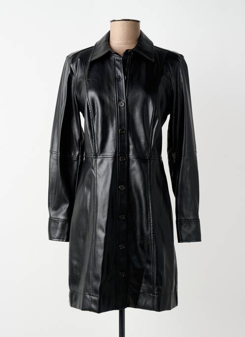 Robe courte manches longues manches longues noir RAILS femme