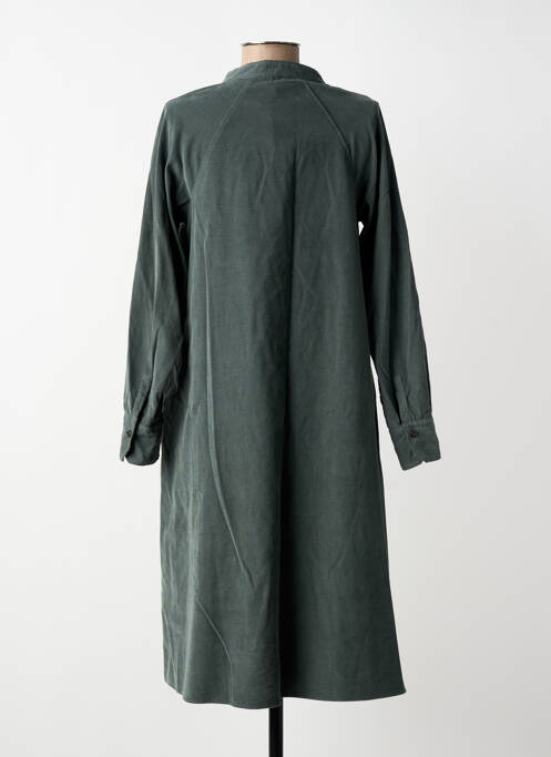 Robe mi-longue manches longues manches longues gris ROSSO 35 femme