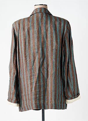 Blazer poches marron MOMONI femme