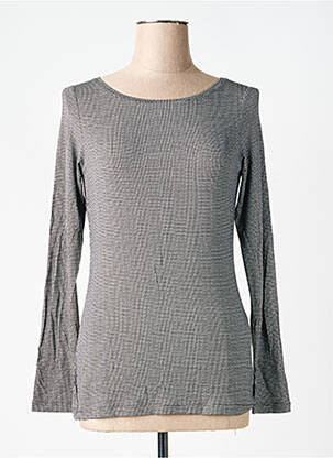 Top coupe cintrée manches longues noir ROSSO 35 femme