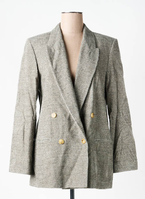Blazer poches gris ALYSI femme