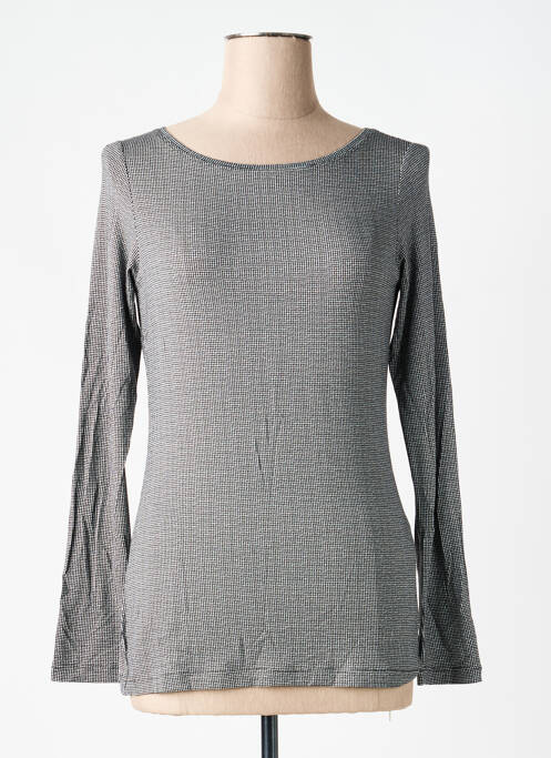 Top coupe cintrée manches longues noir ROSSO 35 femme