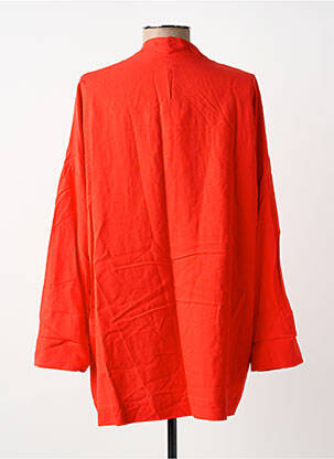 Veste casual coupe droite rouge MADE IN SENS femme