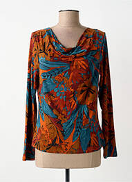 T-shirt manches longues manches longues marron SURKANA femme