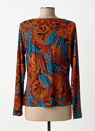 T-shirt manches longues manches longues marron SURKANA femme