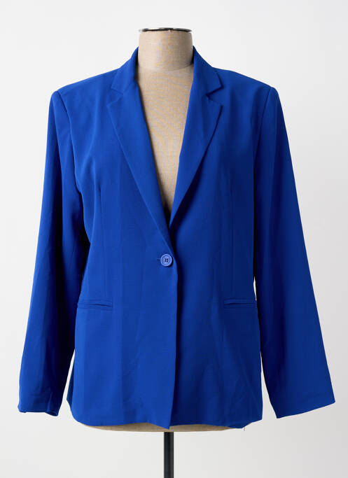 Blazer coupe cintrée bleu ANDAM femme