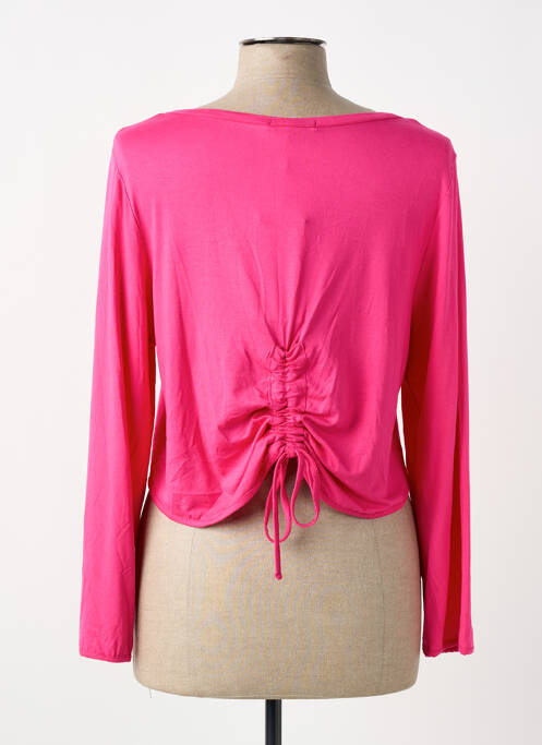 Veste casual coupe cintrée rose MALOKA femme