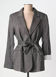 Blazer poches argent ATTIC AND BARN femme