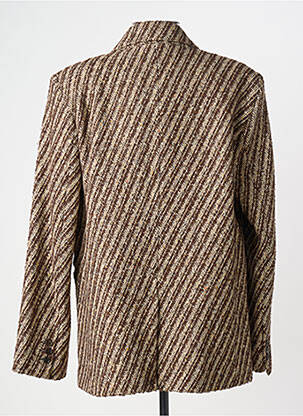 Blazer poches marron LAURENCE BRAS femme