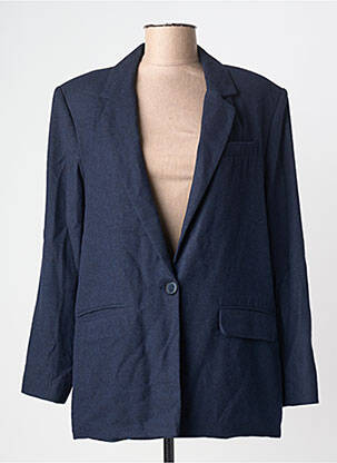 Blazer poches bleu MODETROTTER femme