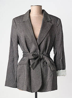 Blazer poches argent ATTIC AND BARN femme