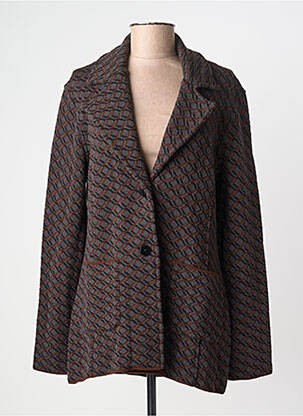 Blazer poches gris SIYU femme