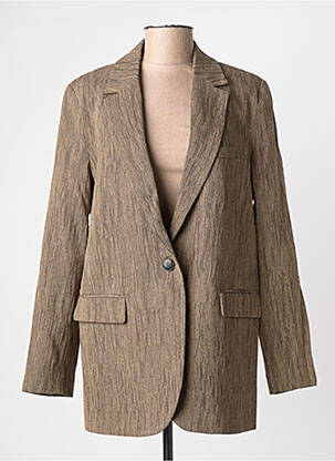 Blazer poches marron POMANDERE femme