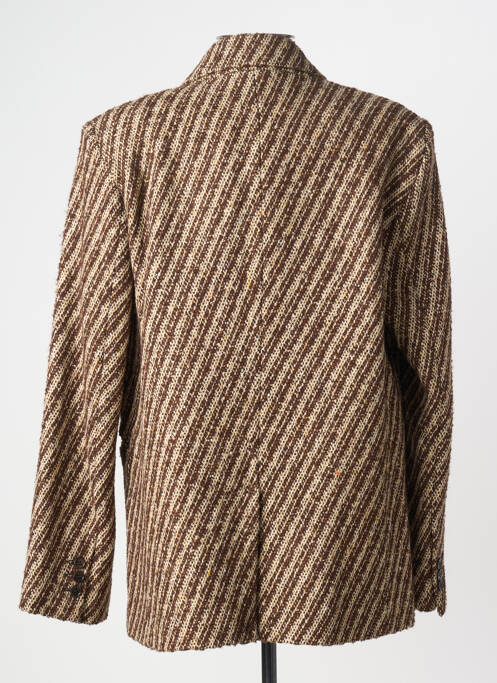 Blazer poches marron LAURENCE BRAS femme