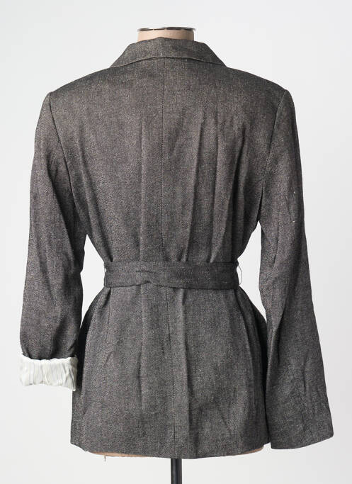 Blazer poches argent ATTIC AND BARN femme