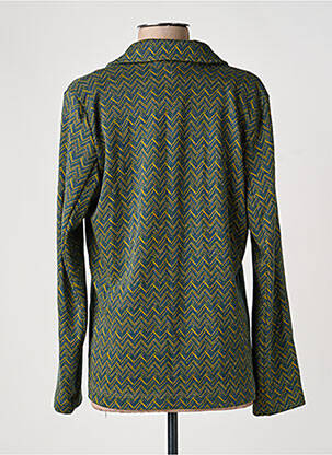 Blazer coupe cintrée vert PAKO LITTO femme