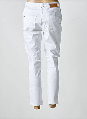 Pantalon 7/8 stretch taille normale blanc LOLA ESPELETA femme