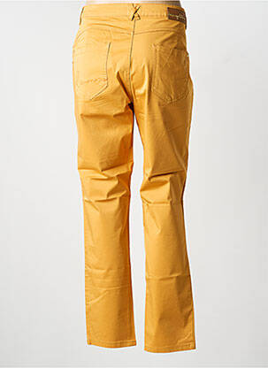 Pantalon droit stretch taille normale orange LOLA ESPELETA femme