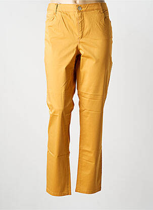 Pantalon droit stretch taille normale orange LOLA ESPELETA femme