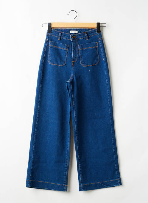 Jeans coupe large stretch taille normale bleu PAKO LITTO femme