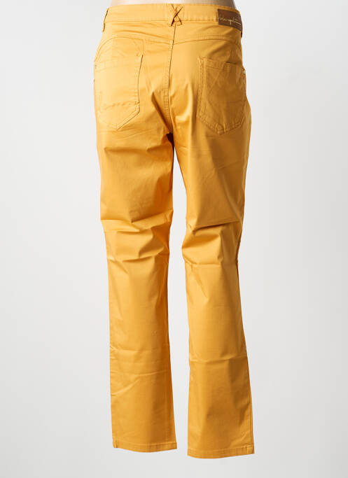 Pantalon droit stretch taille normale orange LOLA ESPELETA femme