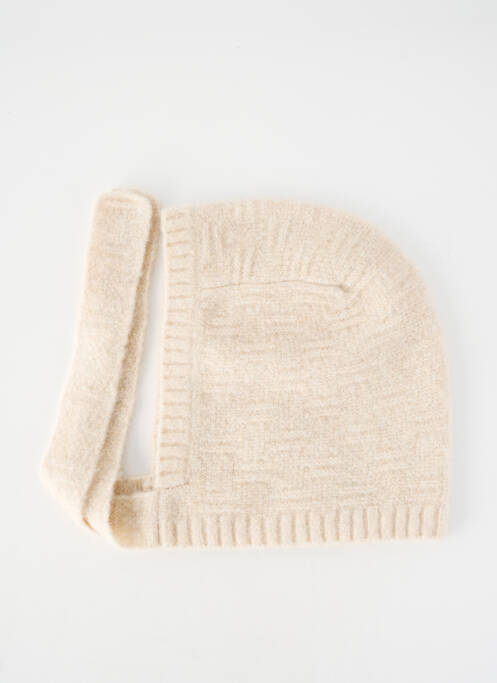 Bonnet stretch beige YERSE femme