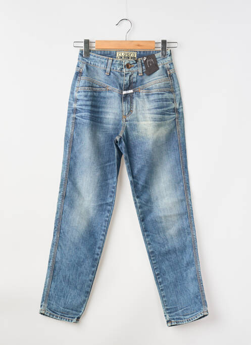 Jeans coupe droite poches bleu CLOSED femme