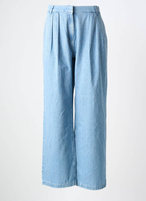 Jeans coupe droite poches bleu TWIN SET femme