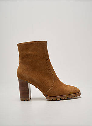 Bottines/boots talon bottier talon de 7 à 9cm marron LOLA CRUZ femme