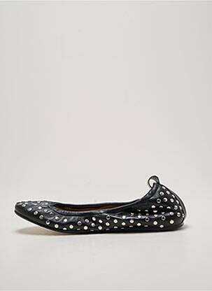 Ballerines bout rond talon plat jusqu'à 3cm noir ISABEL MARANT femme