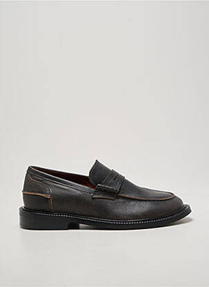 Mocassins type de semelle amortissante talon plat jusqu'à 3cm noir ANONYMOUS femme
