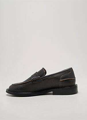 Mocassins type de semelle amortissante talon plat jusqu'à 3cm noir ANONYMOUS femme